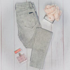 Hudson Jeans Midrise Grey Wash Natalie Super Skinny